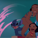 Stitch, Nani, and Lilo in Lilo & Stitch